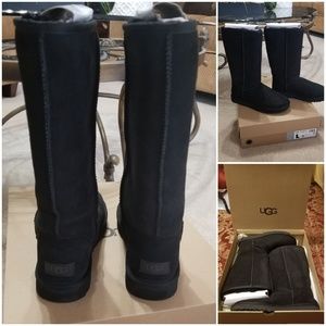Black Tall Authentic Uggs